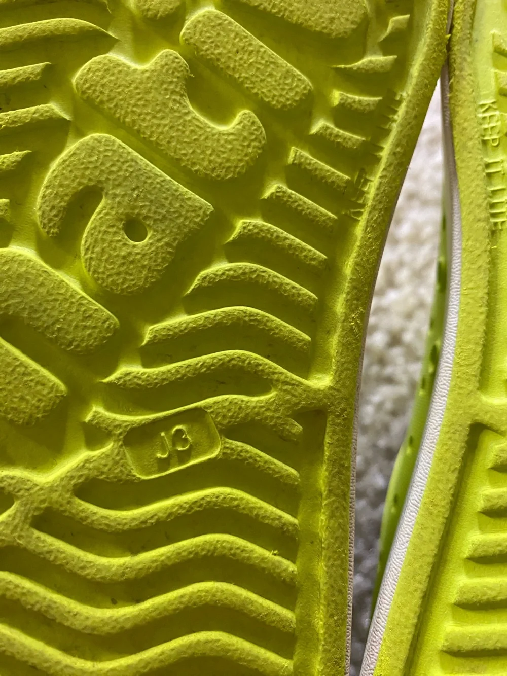 Native Kids Water Shoes Jefferson Slip-On - Neon Lime